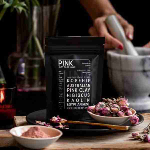 Australian Pink Clay Face Mask