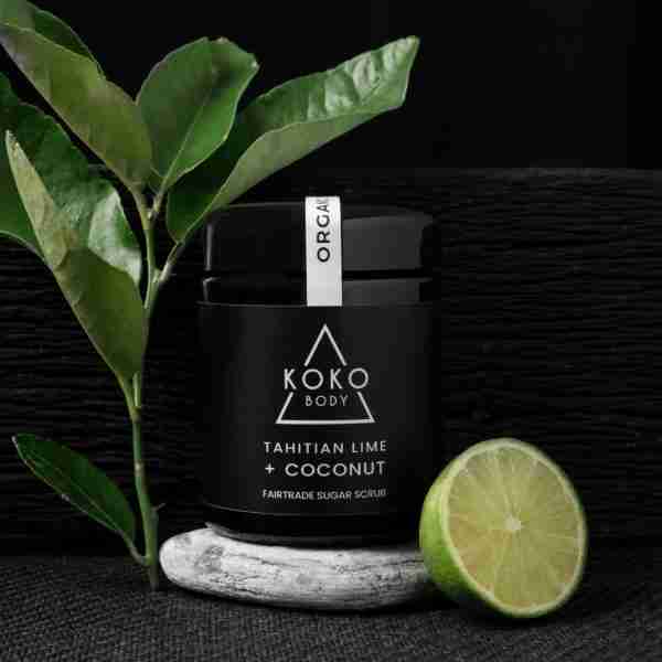 Tahitian Lime And Coconut Body Scrub Product Shot